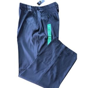 Pebble Beach Black Golf Pants Men's Size 38x32 Performance Stretch new with tags